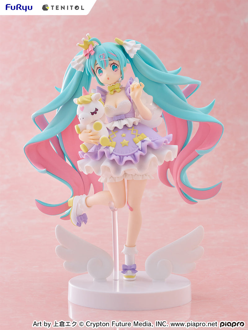 Hatsune Miku Yumekawa Princess Lavender Ver. | Tenitol Figure