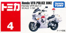 Tomica No.4 Honda VFR Police