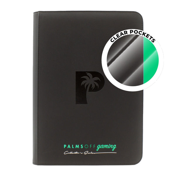 Collector's Series Top Loader Binder 216 Clear (Black) | Palms Off