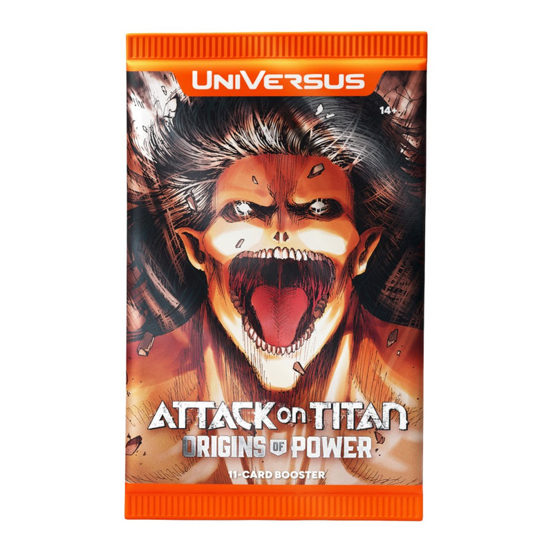 UniVersus Attack on Titan: Origins of Power Booster Pack