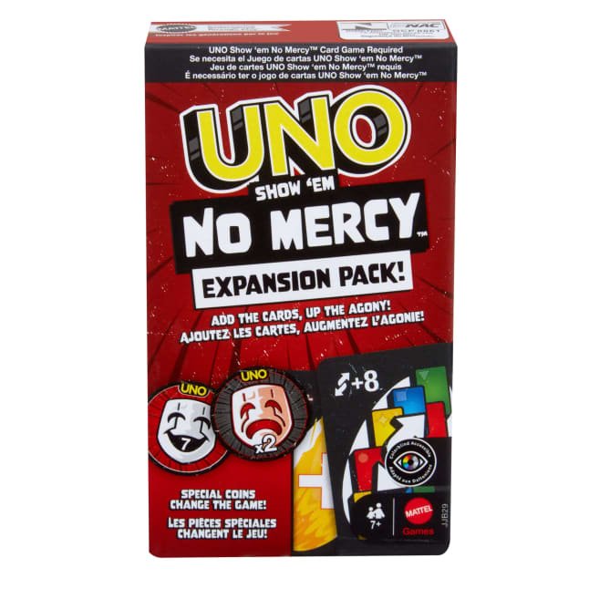 UNO: Show 'Em No Mercy Card Game (EXPANSION PACK!)