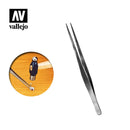 Straight Tip Stainless Steel Tweezers (175 mm)