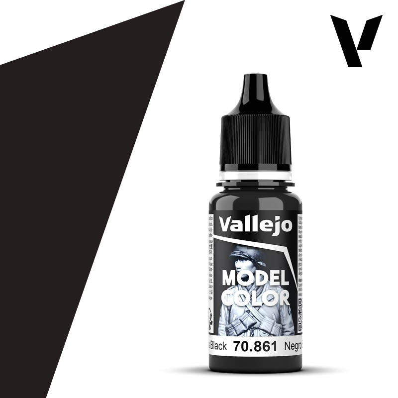 Vallejo Model Color 70.861: Glossy Black