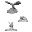 WizKids Deep Cuts Unpainted Miniatures: Familiars