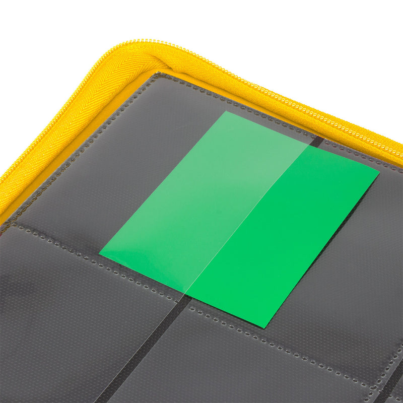 Collector's Series 9 Pocket Zip Binder (Yellow) | Palms Off