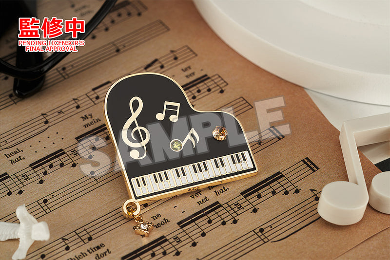 Your Lie in April Brooch Piano