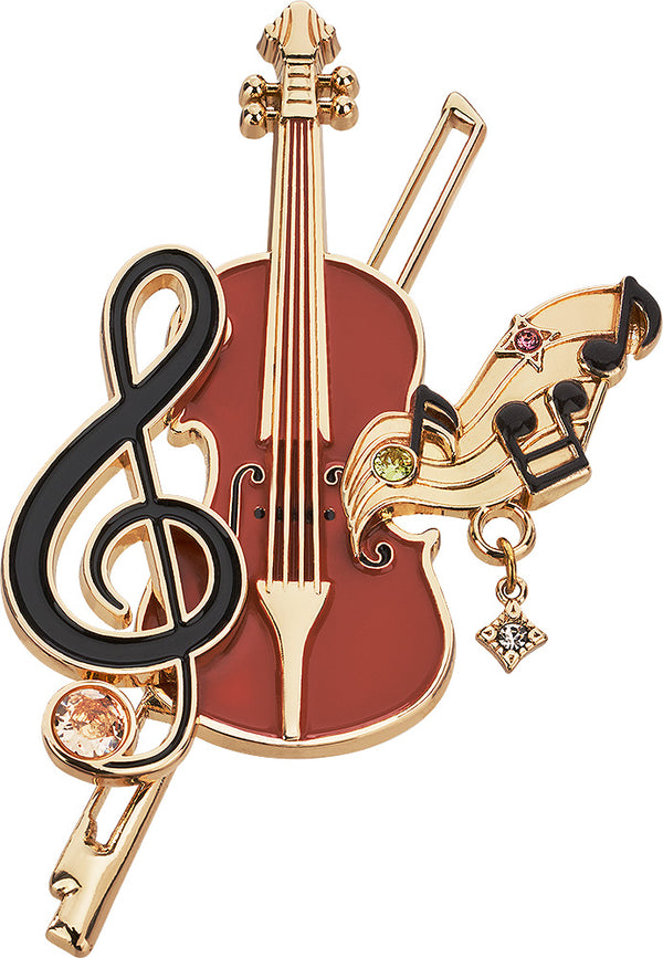 Your Lie in April Brooch Violin