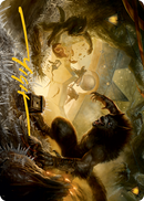 Storm the Festival Art Card (Gold-Stamped Signature) [Innistrad: Midnight Hunt Art Series]