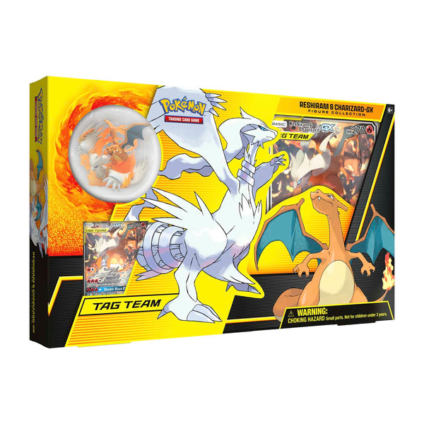 Sun & Moon: Unbroken Bonds - Tag Team Figure Collection (Reshiram & Charizard GX)