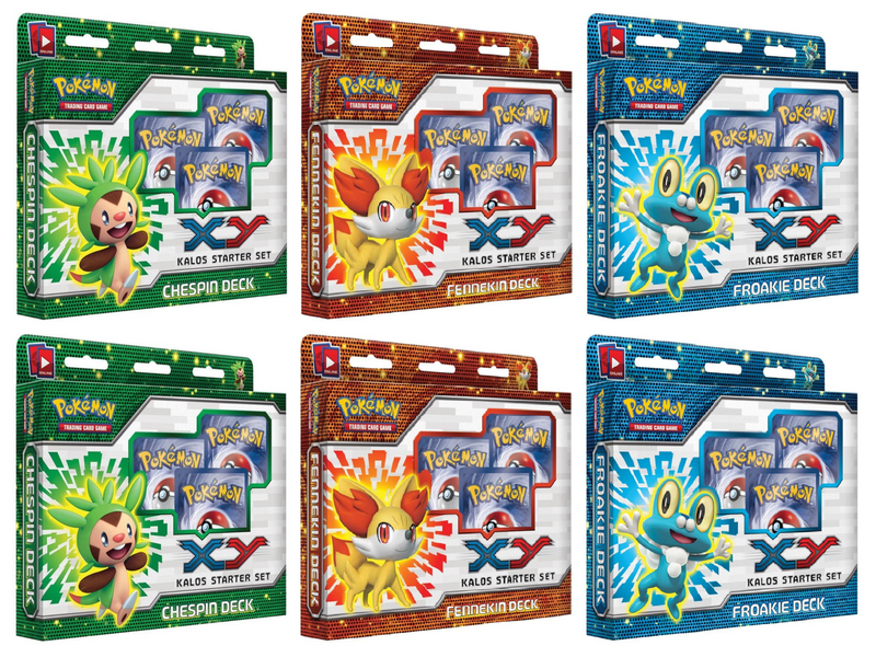 XY: Kalos Starter Set Display