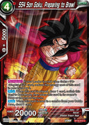 SS4 Son Goku, Preparing to Brawl (BT18-012) [Dawn of the Z-Legends]