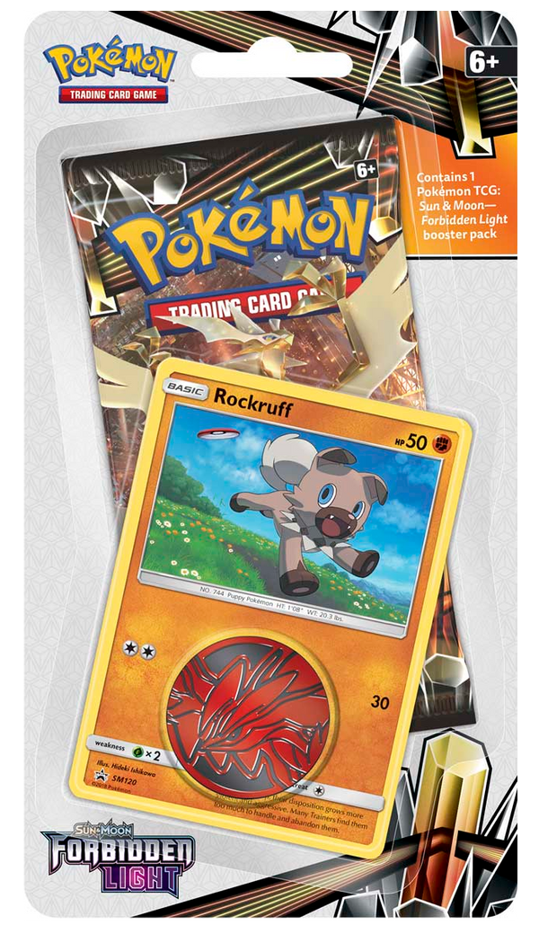 Sun & Moon: Forbidden Light - Checklane Blister (Rockruff)