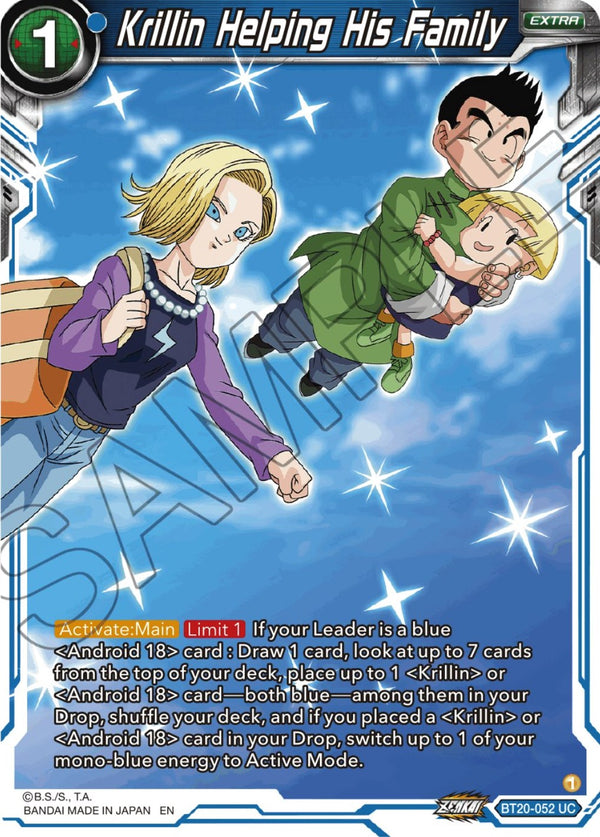 Krillin Helping His Family (BT20-052) [Power Absorbed]