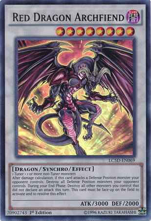 Red Dragon Archfiend [LC5D-EN069] Ultra Rare