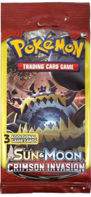 Sun & Moon: Crimson Invasion - 3-Card Booster Pack