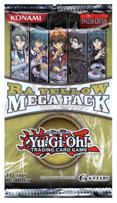 Ra Yellow Mega Pack - Booster Pack (1st Edition)