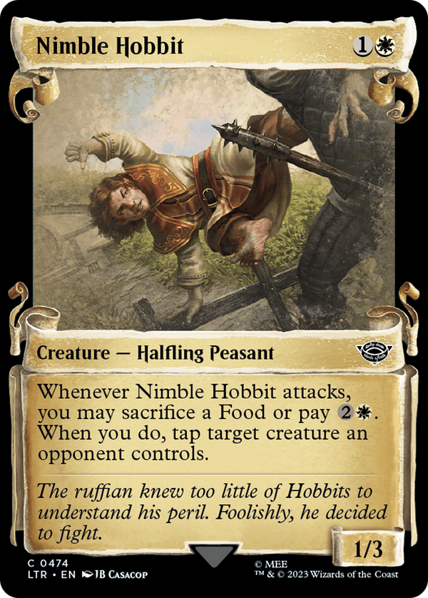 Nimble Hobbit [The Lord of the Rings: Tales of Middle-Earth Showcase Scrolls]