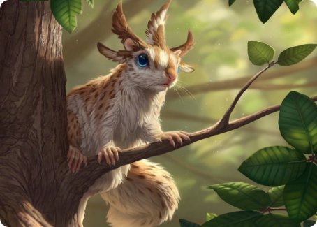 Squirrel Sovereign Art Card [Modern Horizons 2 Art Series]