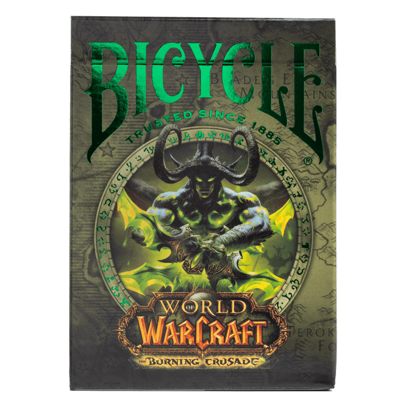 Bicycle World of Warcraft Burning Crusade Playing Cards