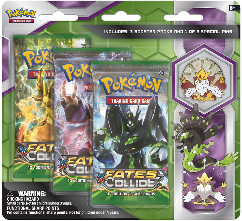 XY: Fates Collide - Collector's Pin 3-Pack Blister (Mega Alakazam)