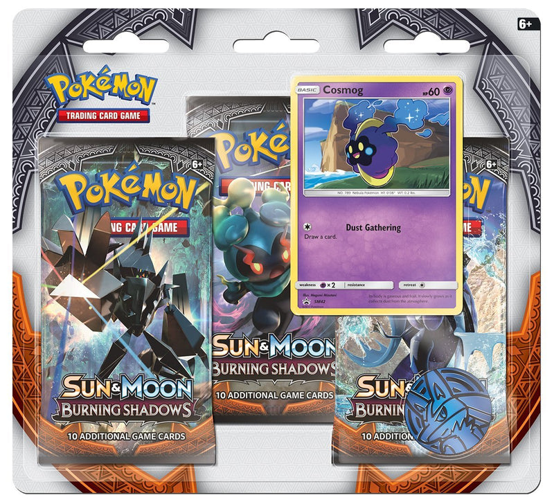 Sun & Moon: Burning Shadows - 3-Pack Blister (Cosmog)