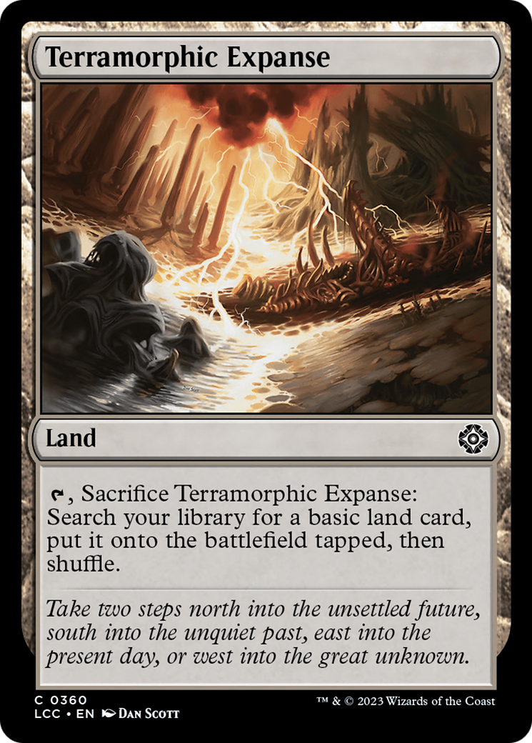 Terramorphic Expanse [The Lost Caverns of Ixalan Commander]