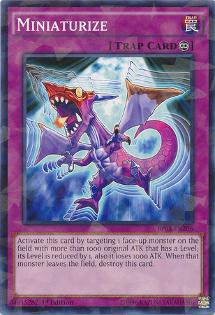 Miniaturize [BP03-EN206] Shatterfoil Rare