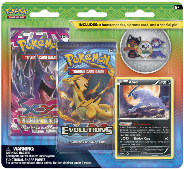 Collector's Pin 2-Pack Blister (Alola Trio)