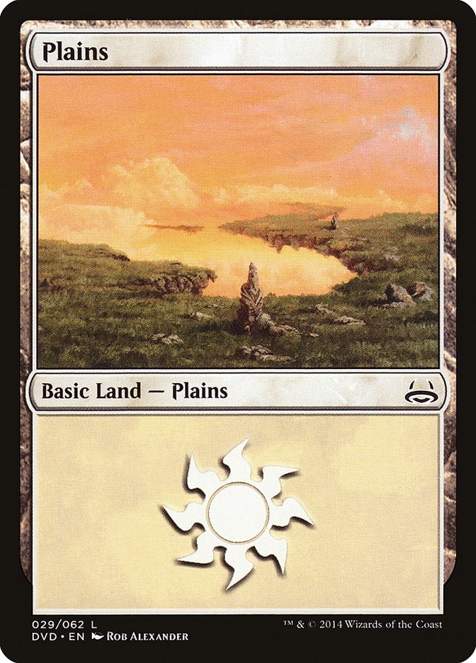 Plains (29) (Divine vs. Demonic) [Duel Decks Anthology]