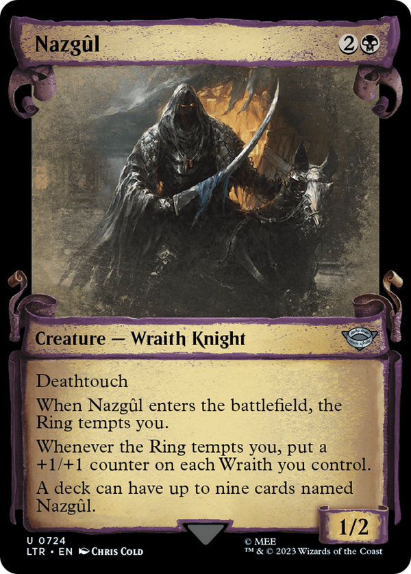 Nazgul (0724) [The Lord of the Rings: Tales of Middle-Earth Showcase Scrolls]