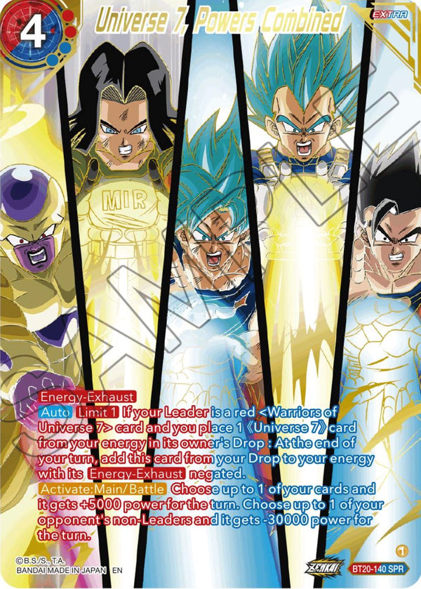 Universe 7, Powers Combined (SPR) (BT20-140) [Power Absorbed]