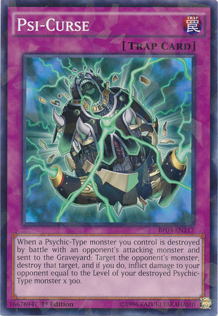 Psi-Curse [BP03-EN217] Shatterfoil Rare