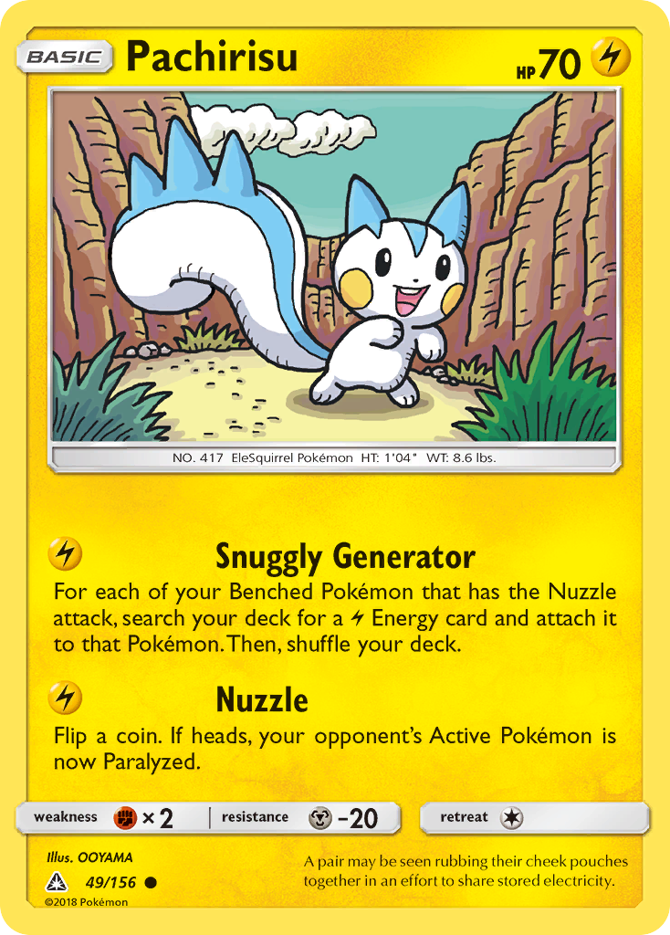 Pachirisu (49/156) [Sun & Moon: Ultra Prism]