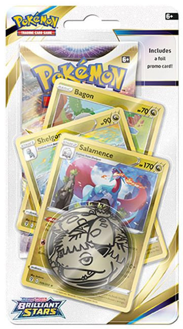 Sword & Shield: Brilliant Stars - Premium Checklane Blister (Salamence)