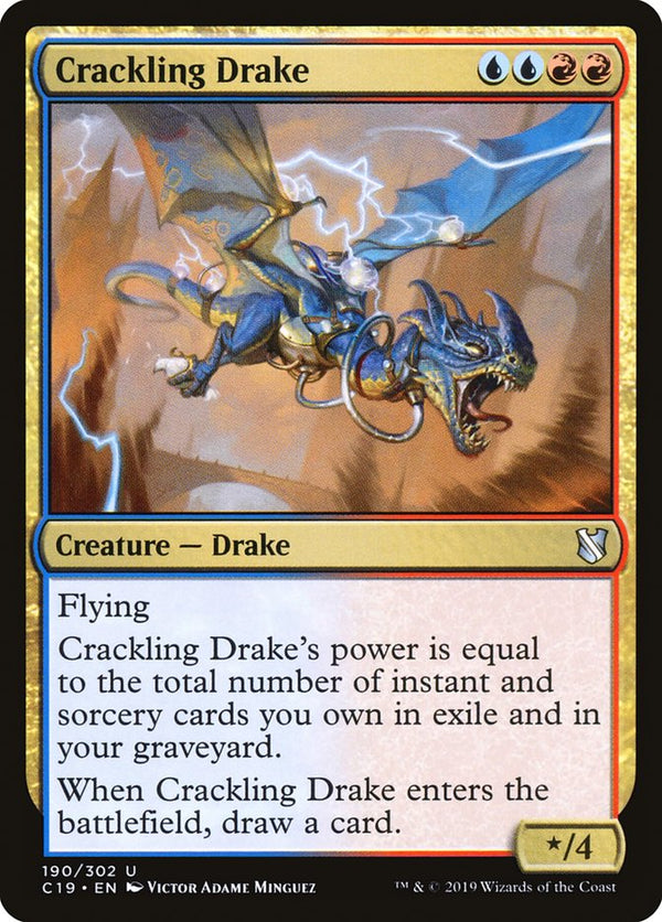 Crackling Drake [Commander 2019]