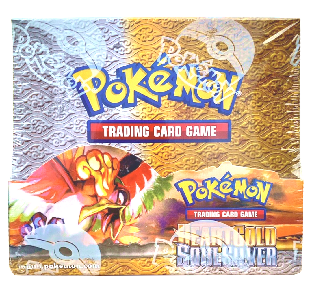 heart gold soul silver unleashed booster box HeartGold & SoulSilver