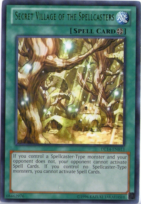 Secret Village of the Spellcasters (Green) [DL14-EN013] Rare