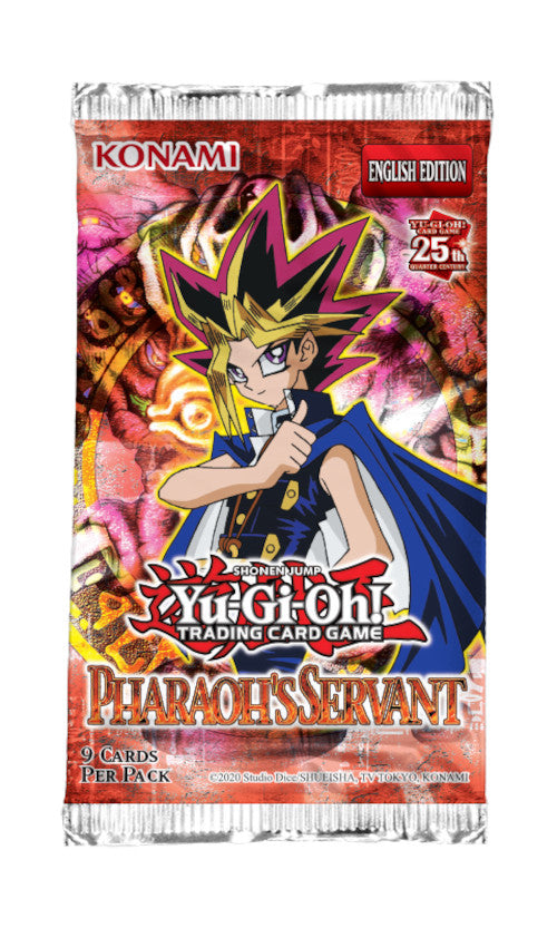 25th Anniversary Pharaoh’s Servant Booster Pack | Yu-Gi-Oh! TCG