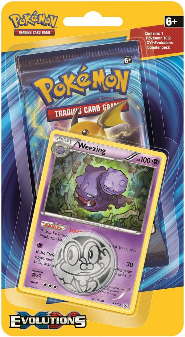 XY: Evolutions - Checklane Blister (Weezing)
