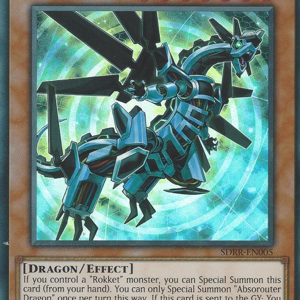 Yu-Gi-Oh! Autorokket Dragon Card - Common - 1st Edition - From Structure Deck: Rokket Revolt (SDRR-EN008)