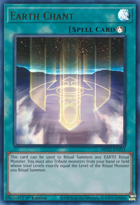 Earth Chant [MP22-EN251] Ultra Rare