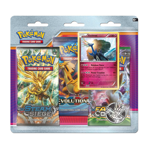 XY: BREAKthrough - 3-Pack Blister (Xerneas)