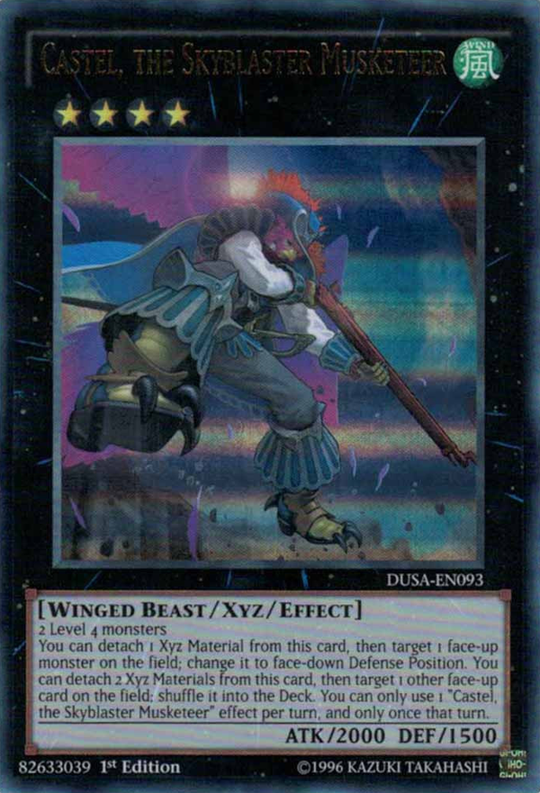 Castel, the Skyblaster Musketeer [DUSA-EN093] Ultra Rare