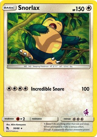 Snorlax (50/68) (Mewtwo Deck) [Battle Academy 2020]