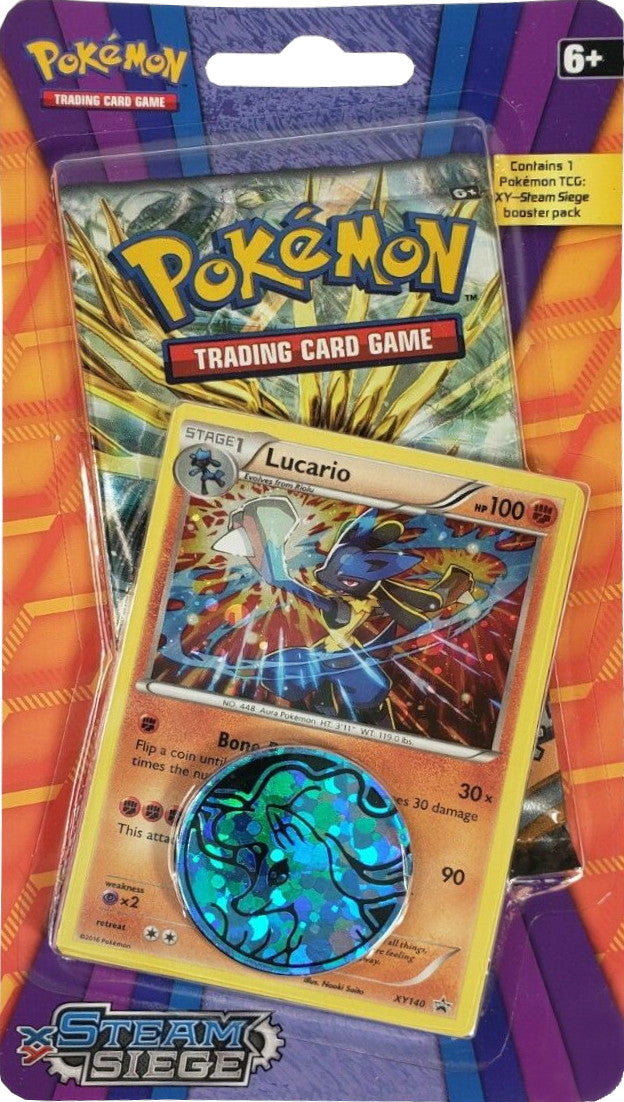 XY: Steam Siege - Checklane Blister (Lucario)