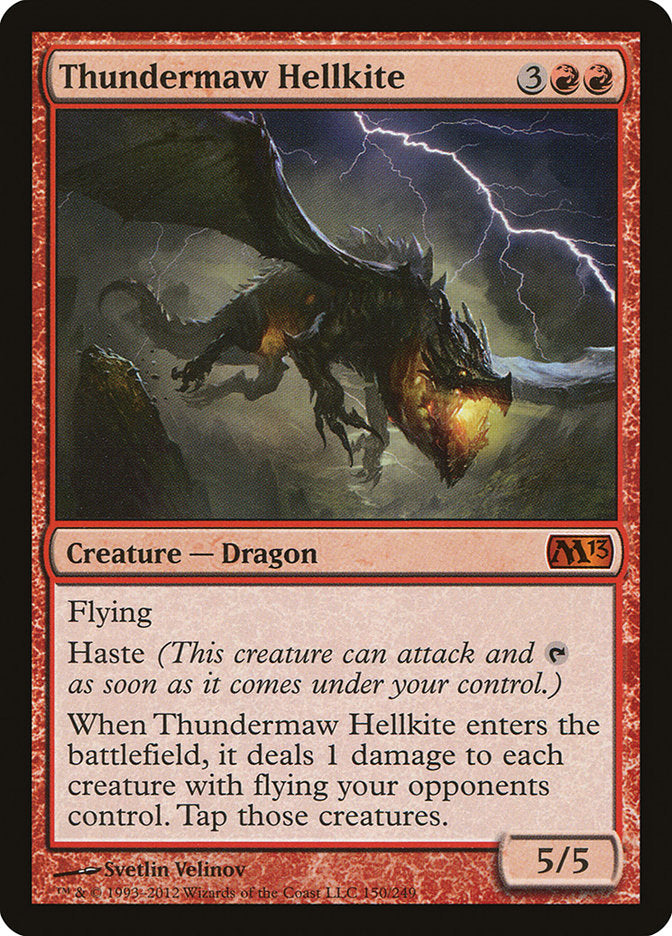 Thundermaw Hellkite [Magic 2013]