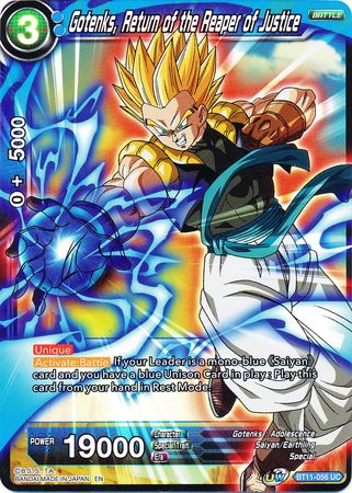 Gotenks, Return of the Reaper of Justice (BT11-056) [Vermilion Bloodline 2nd Edition]