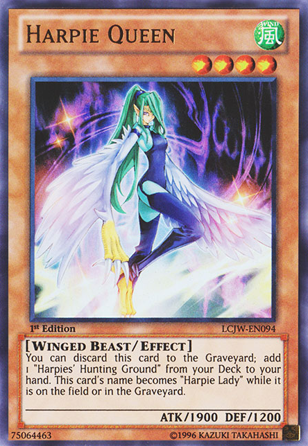 Harpie Queen [LCJW-EN094] Ultra Rare