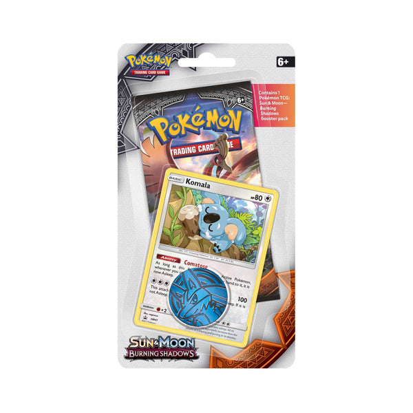 Sun & Moon: Burning Shadows - Checklane Blister Pack (Komala)