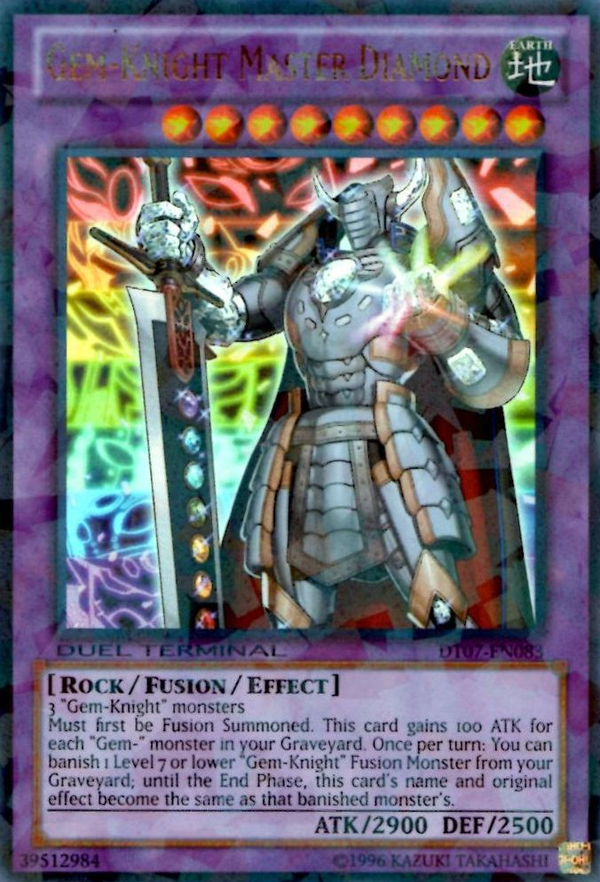 Gem-Knight Master Diamond [DT07-EN083] Ultra Rare